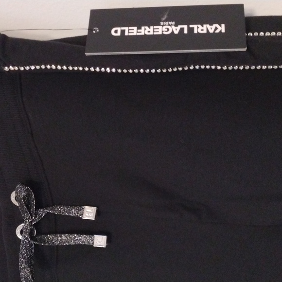 Karl Lagerfeld Paris Logo womens pants - Picture 2 of 7